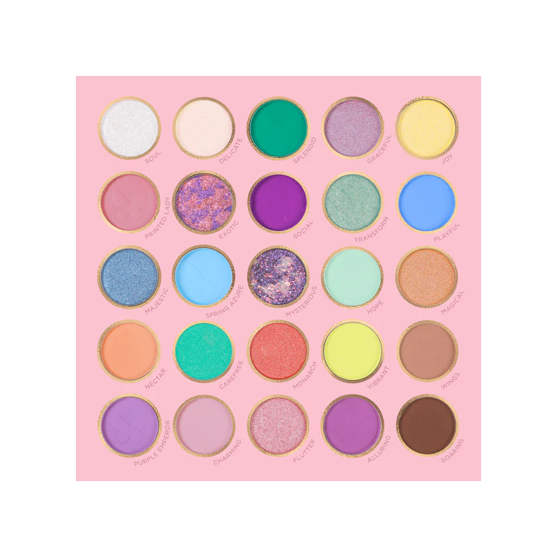 PROFUSION Empowered Butterfly | Free Spirit 25-Shade Palette