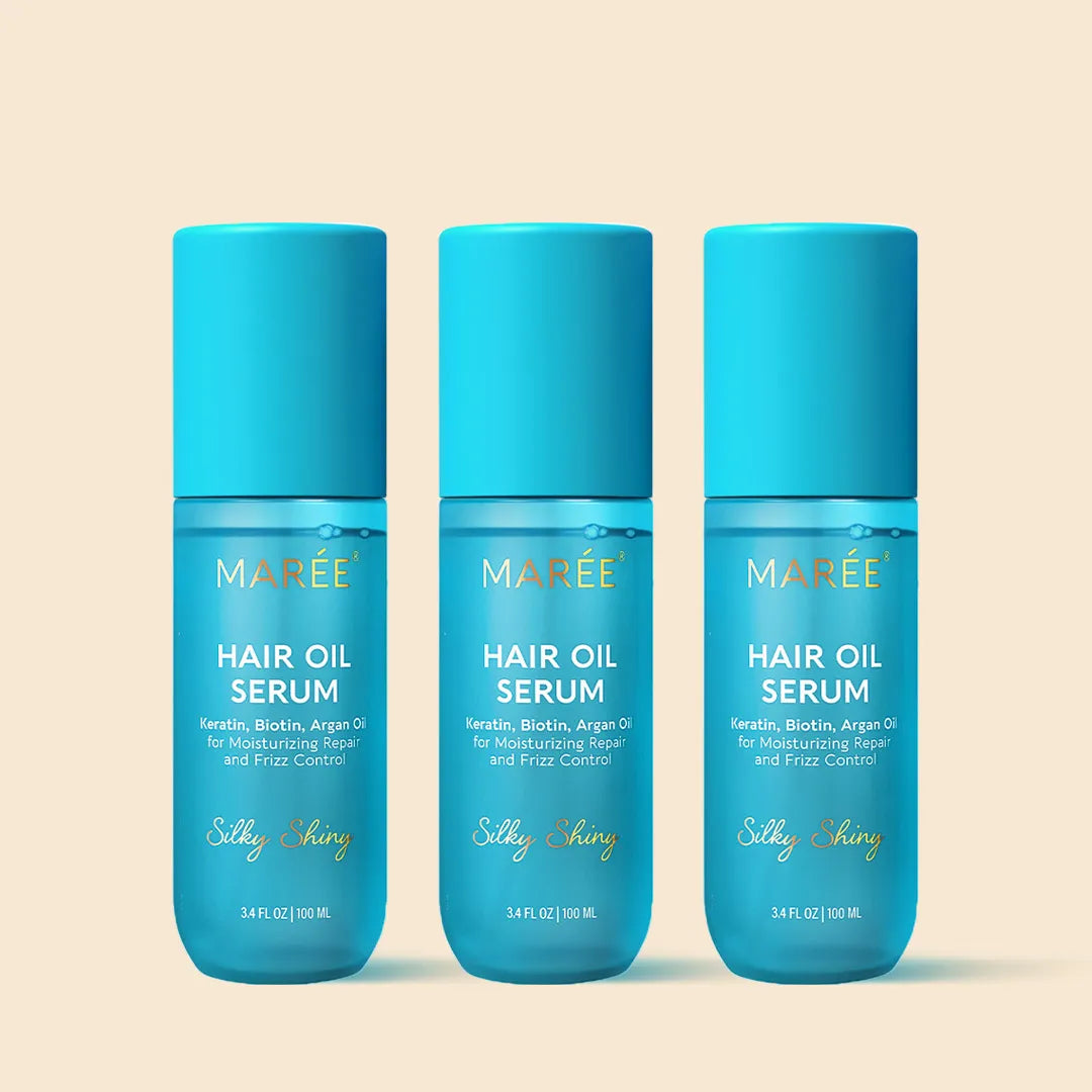 MAREE Keratin Oil Serum for Dry & Damaged Hair