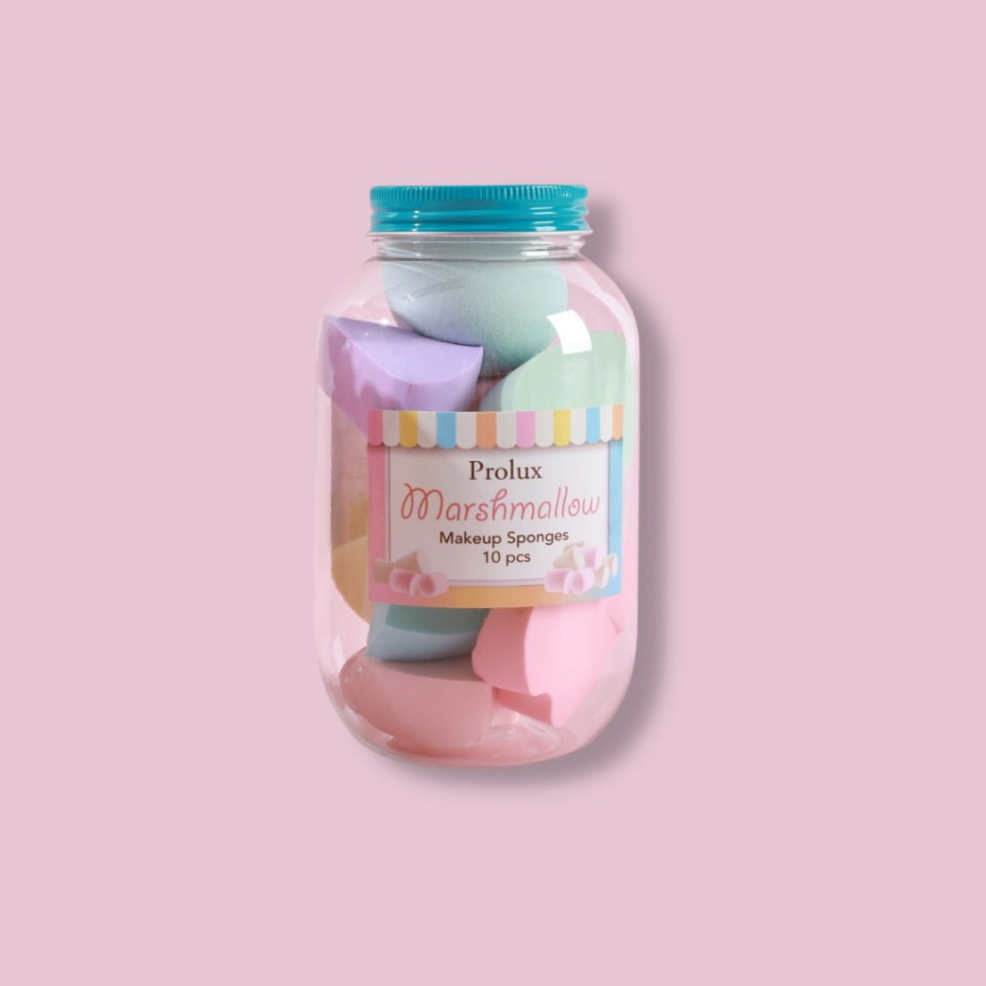 PROLUX Marshmallow 10pc Makeup Sponges