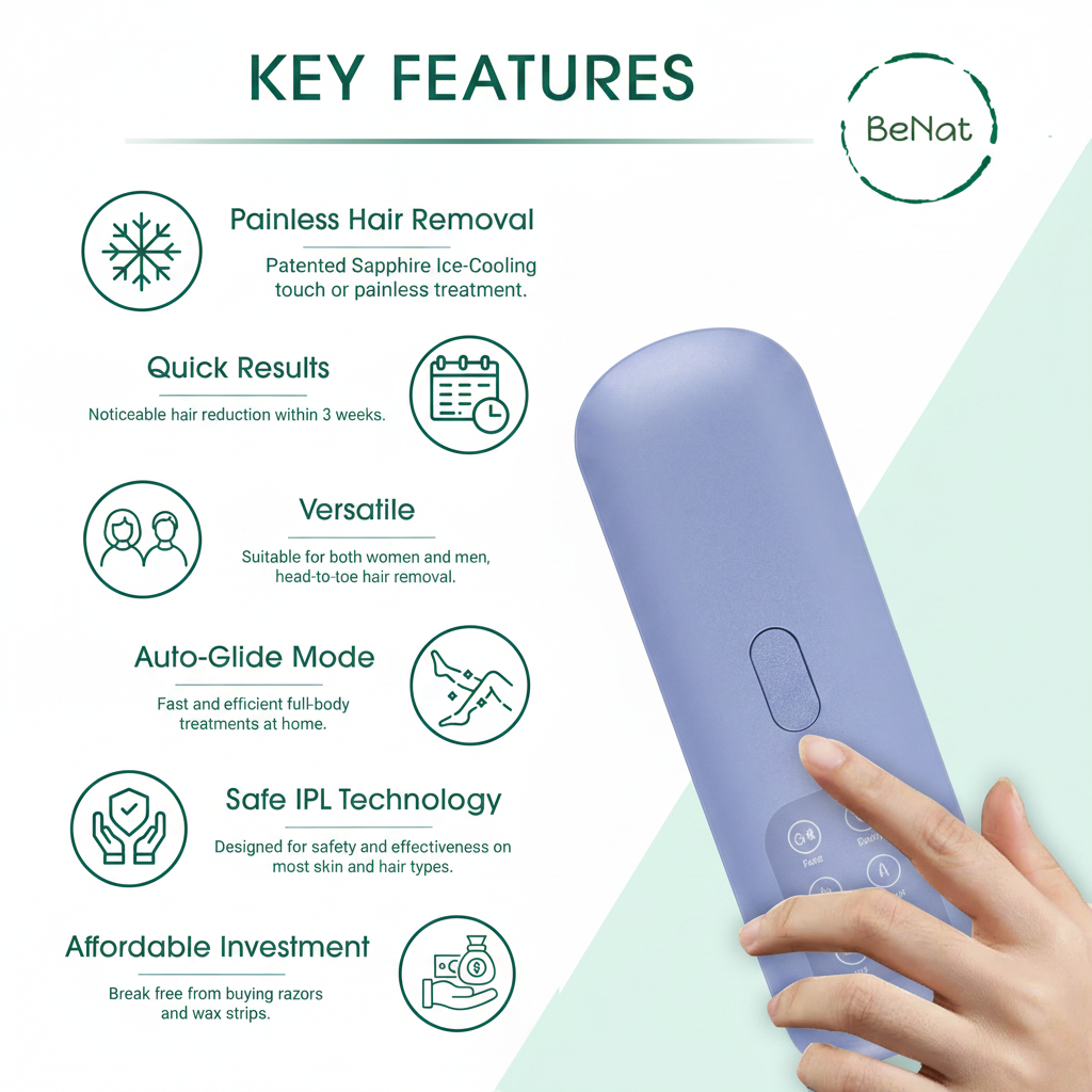 BENAT Laser IPL Hair Removal