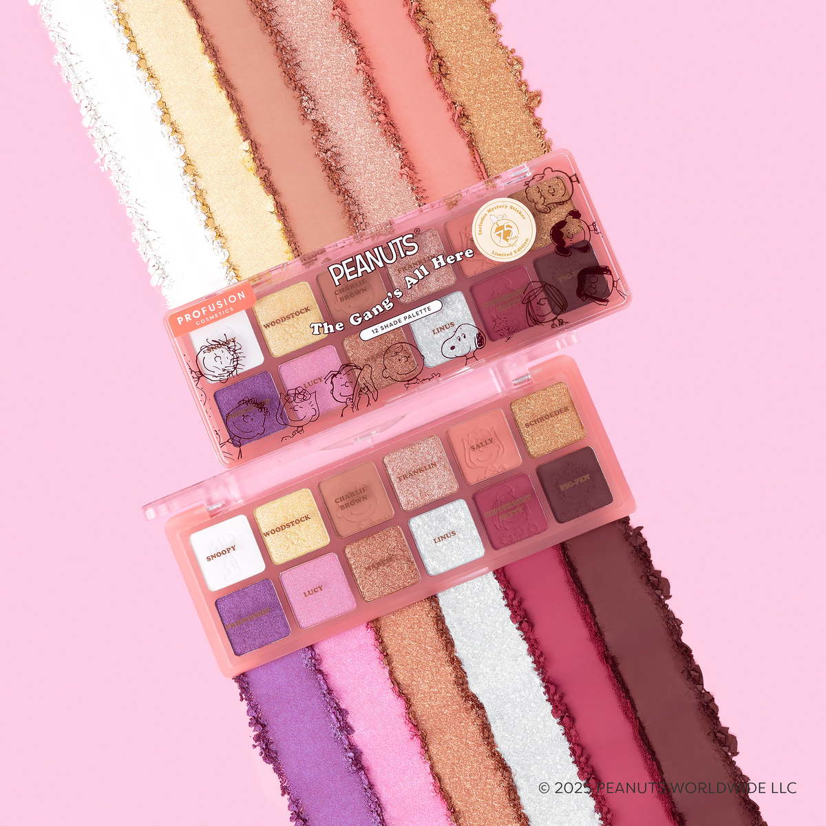 PROFUSION Peanuts 75th | The Gang’s All Here 12 Shade Palette