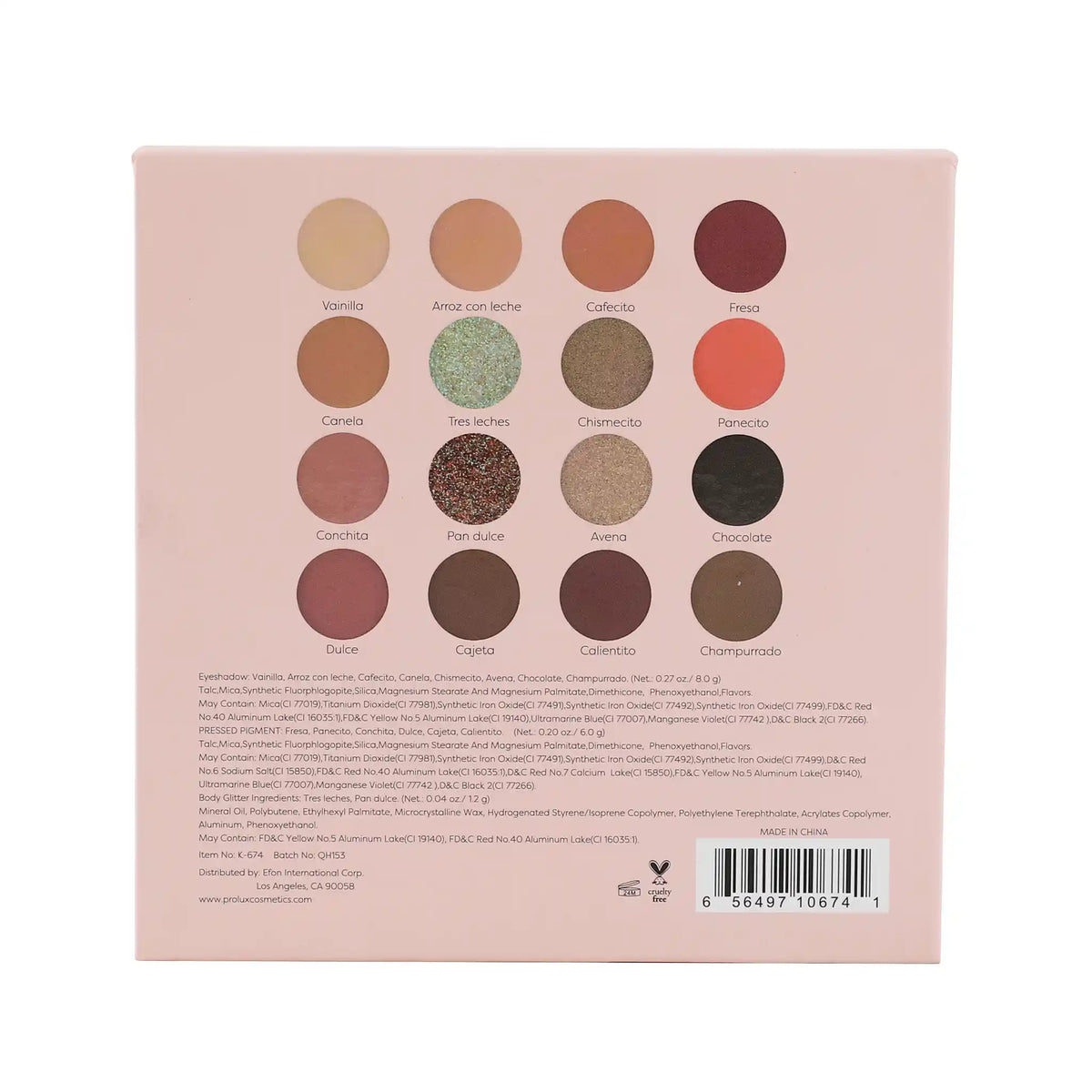PROLUX You're the Concha To My Cafecito Eyeshadow Palette