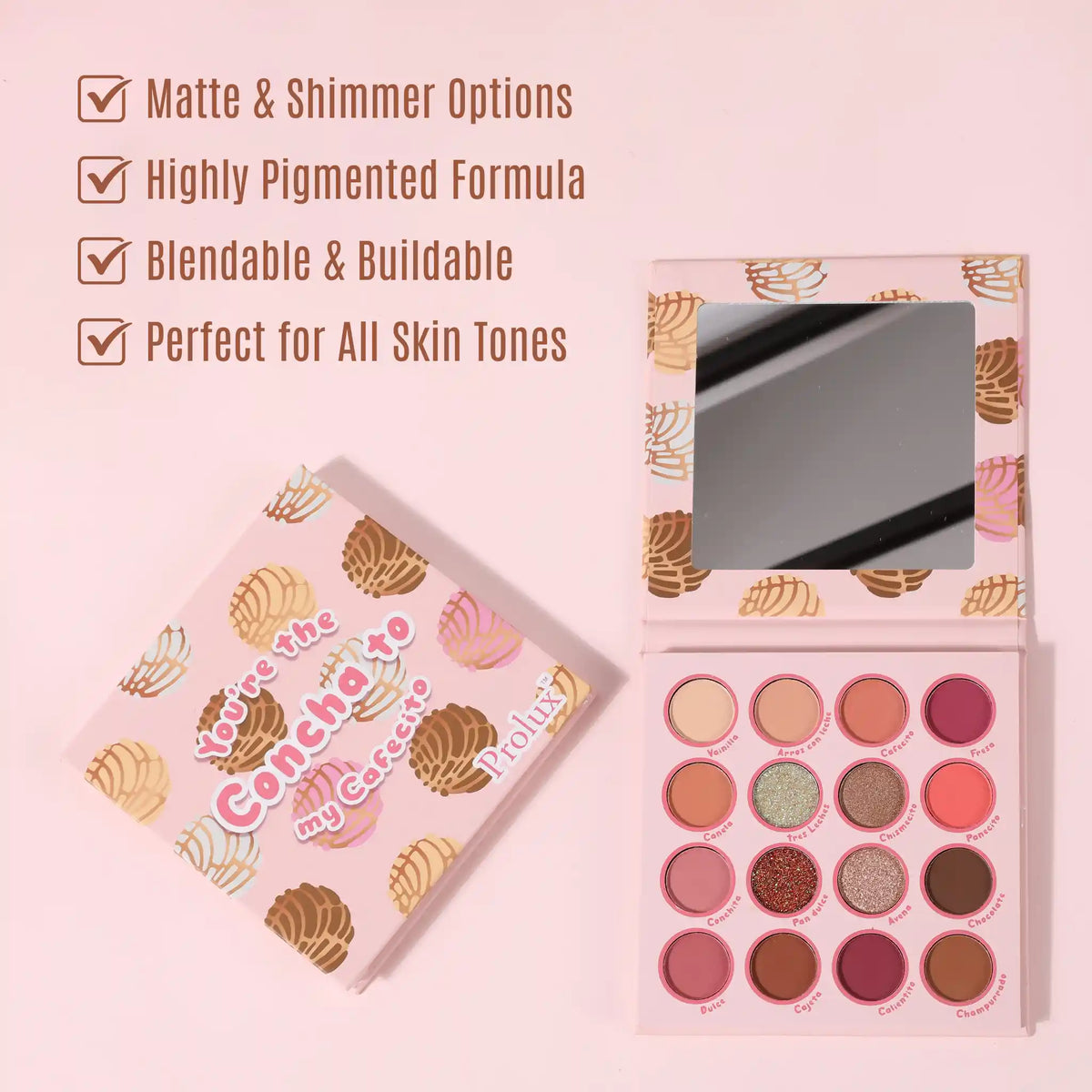 PROLUX You're the Concha To My Cafecito Eyeshadow Palette