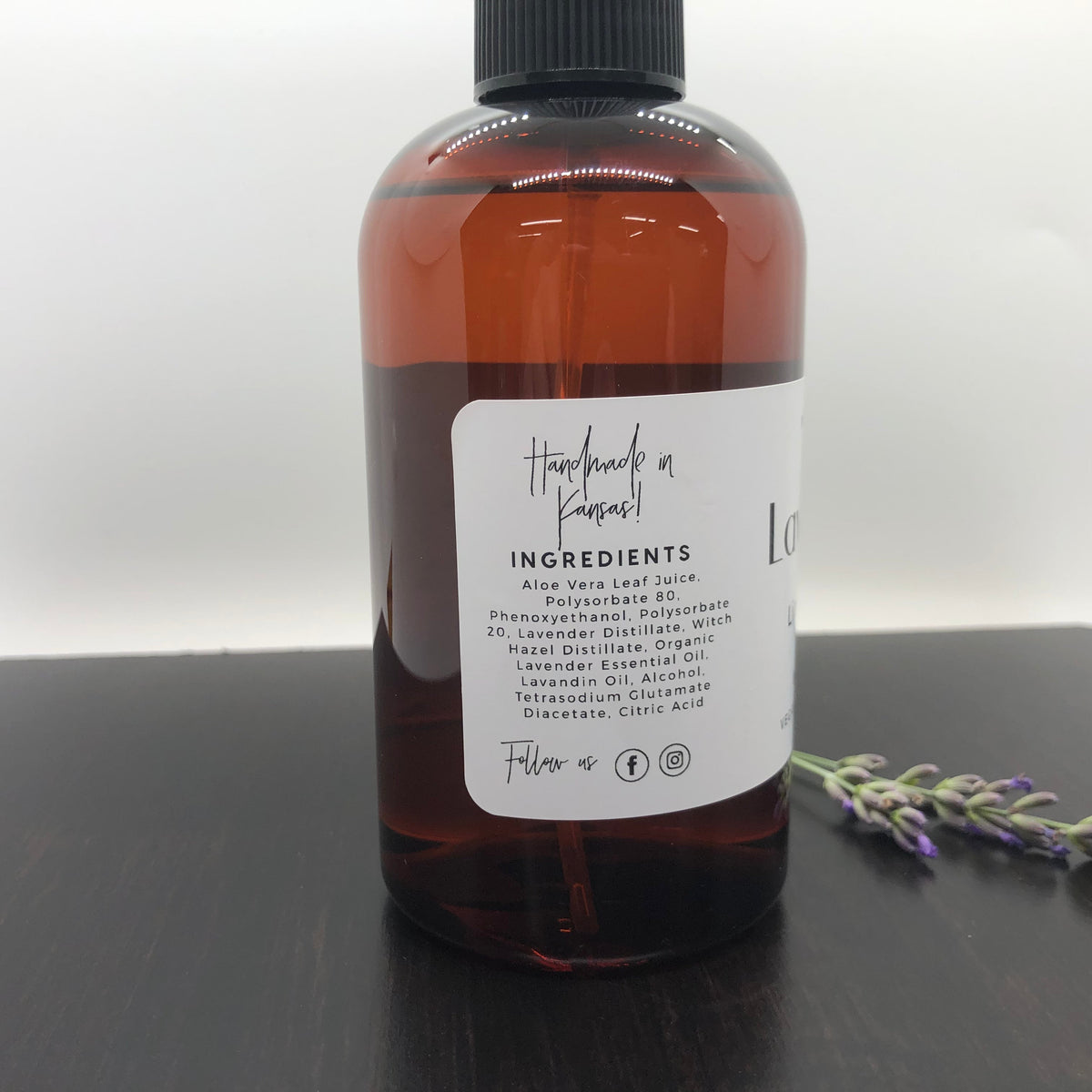 PRAIRIE FIRE Lavender Linen Spray - 8oz (Prairie Lavender)