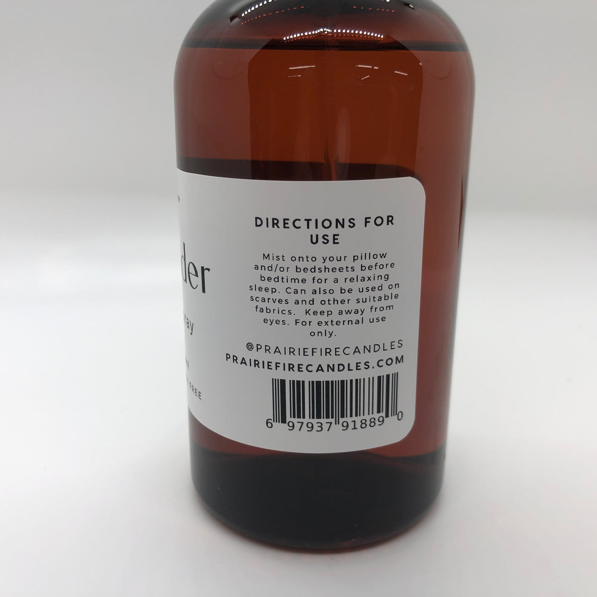 PRAIRIE FIRE Lavender Linen Spray - 8oz (Prairie Lavender)