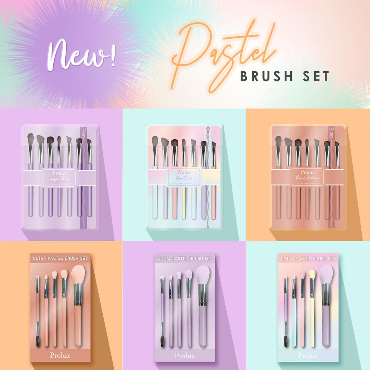PROLUX Ultra Pastel Brush Set