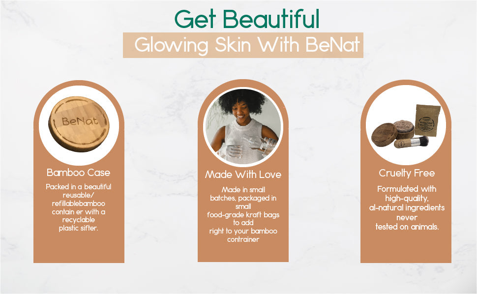 BENAT Translucent Loose Powder Set