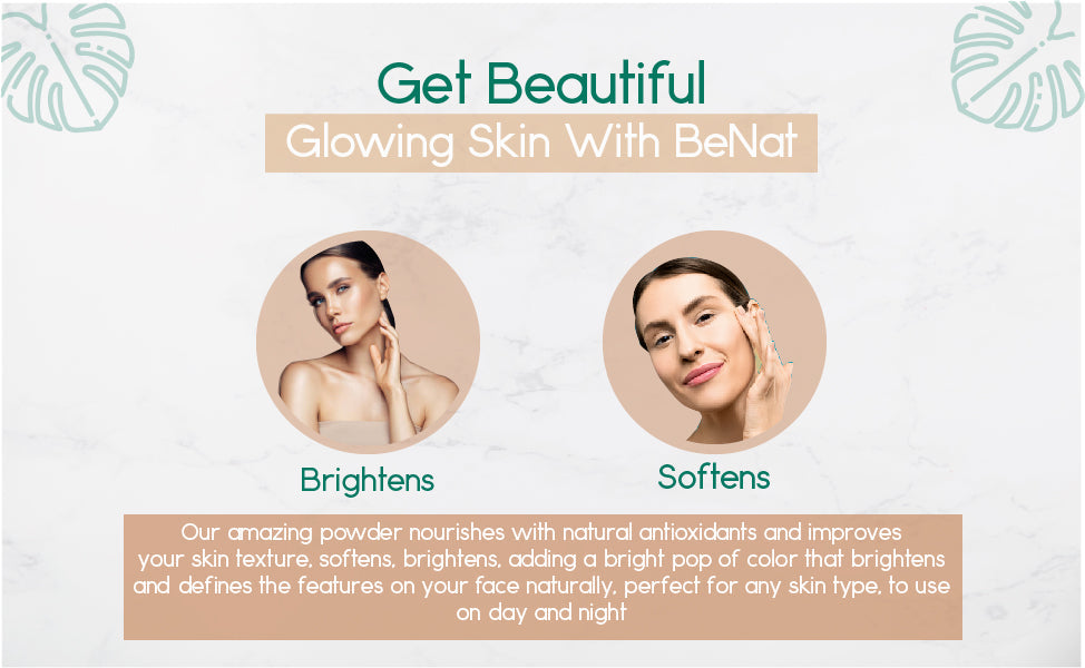 BENAT Translucent Loose Powder Set