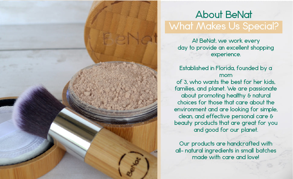BENAT Translucent Loose Powder Set