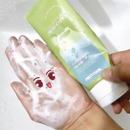 The Pure Jeju Cica Cleansing Foam