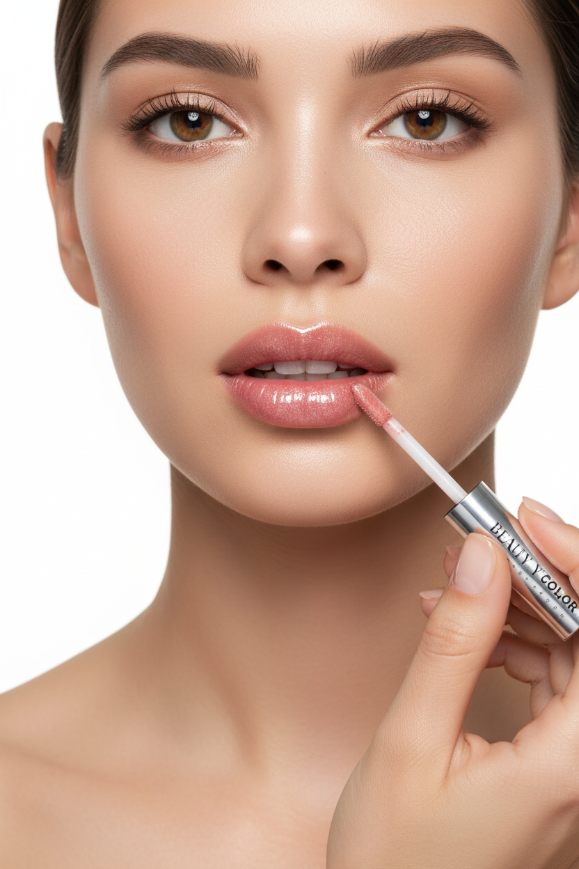 High Shine 10 Piece Lip Gloss Set - Nude