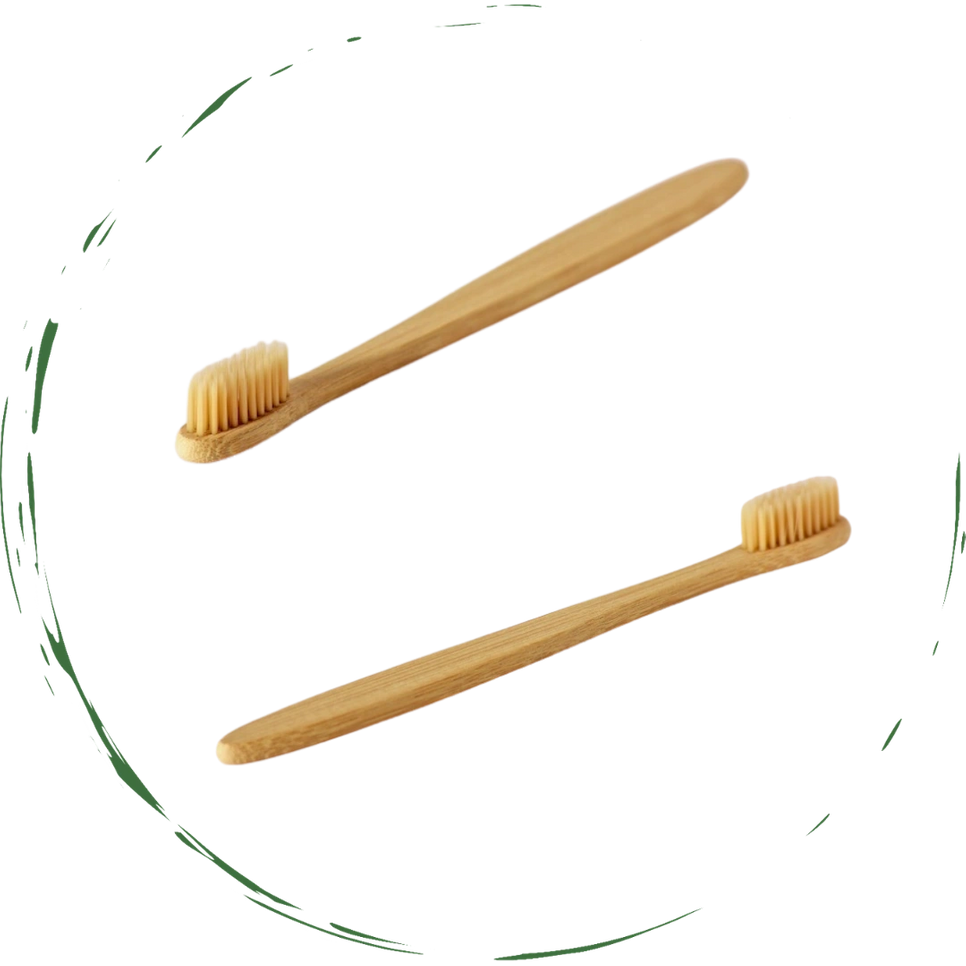 BENAT Bamboo Toothbrush. Soft, Eco-Friendly