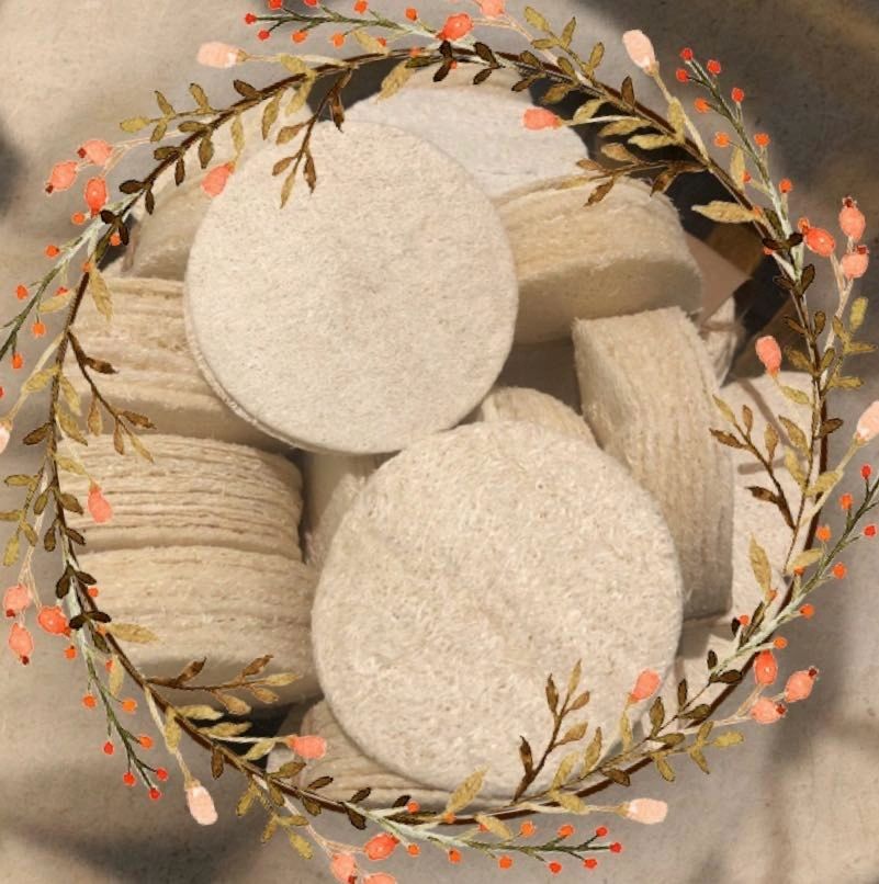 BENAT Natural Loofah Pads 5-pcs