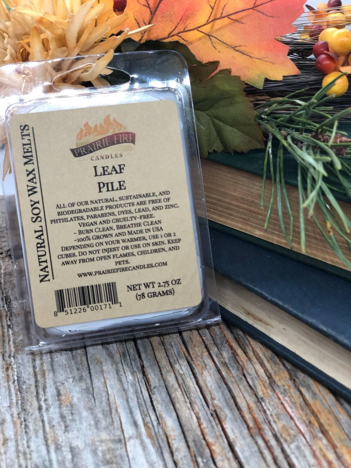 PRAIRIE FIRE Soy Wax Melts | Wax Cubes | Wickless Candles | Small Batch | Vegan