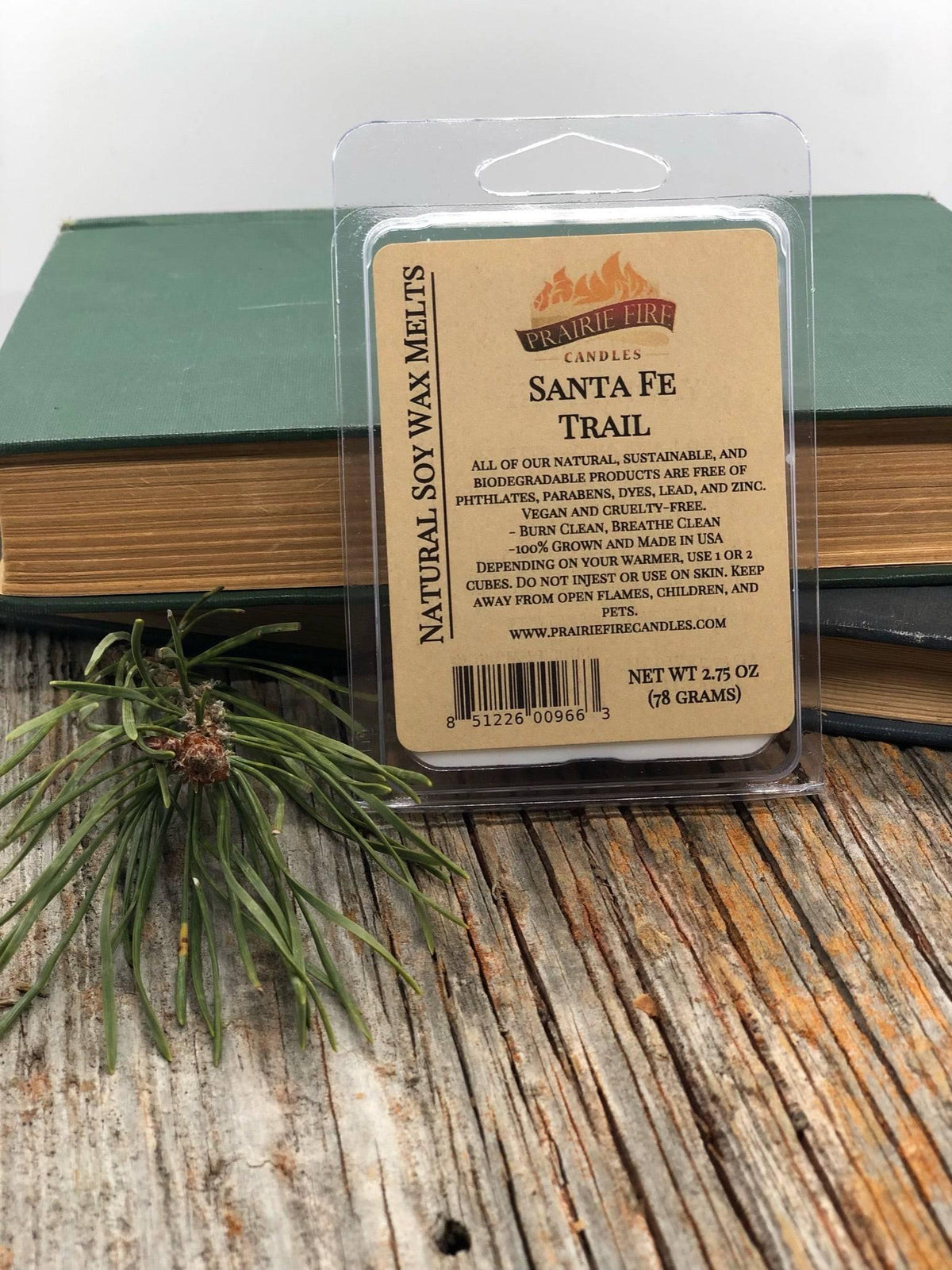 PRAIRIE FIRE Soy Wax Melts | Wax Cubes | Wickless Candles | Small Batch | Vegan