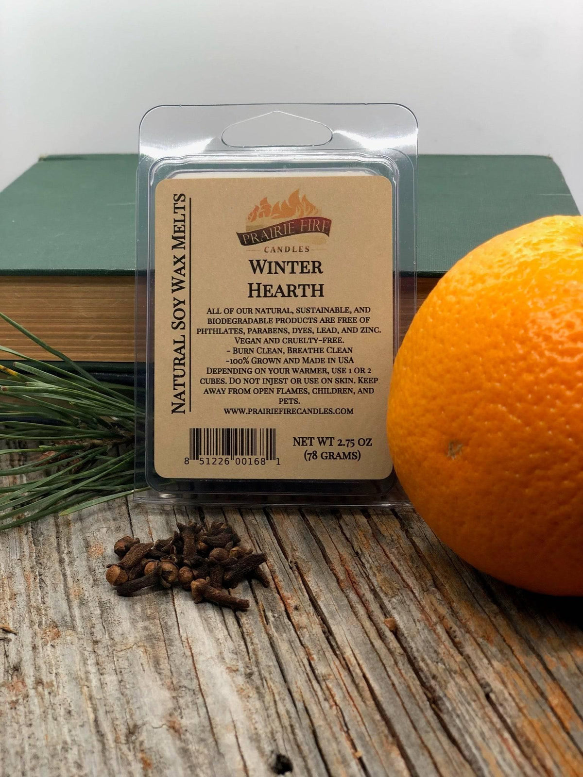 PRAIRIE FIRE Soy Wax Melts | Wax Cubes | Wickless Candles | Small Batch | Vegan