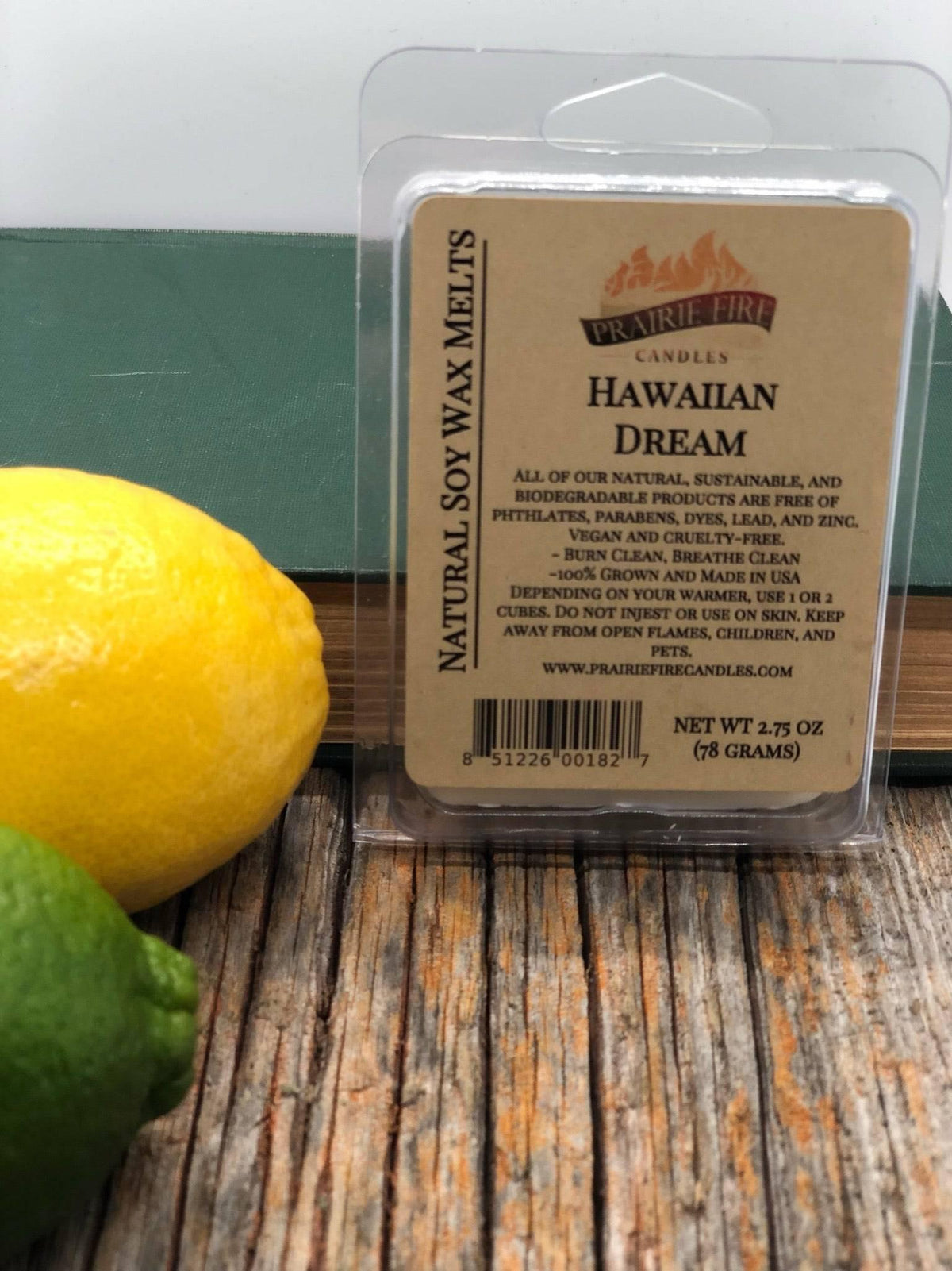 PRAIRIE FIRE Soy Wax Melts | Wax Cubes | Wickless Candles | Small Batch | Vegan