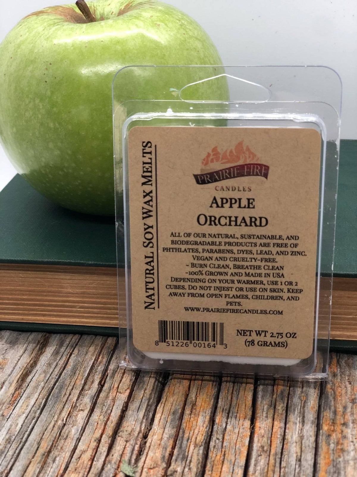 PRAIRIE FIRE Soy Wax Melts | Wax Cubes | Wickless Candles | Small Batch | Vegan