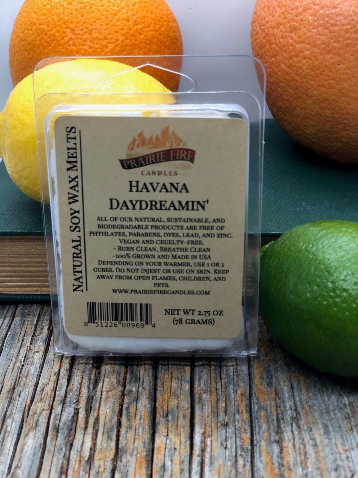PRAIRIE FIRE Soy Wax Melts | Wax Cubes | Wickless Candles | Small Batch | Vegan