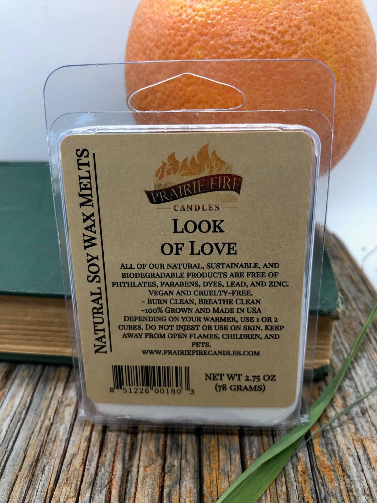 PRAIRIE FIRE Soy Wax Melts | Wax Cubes | Wickless Candles | Small Batch | Vegan