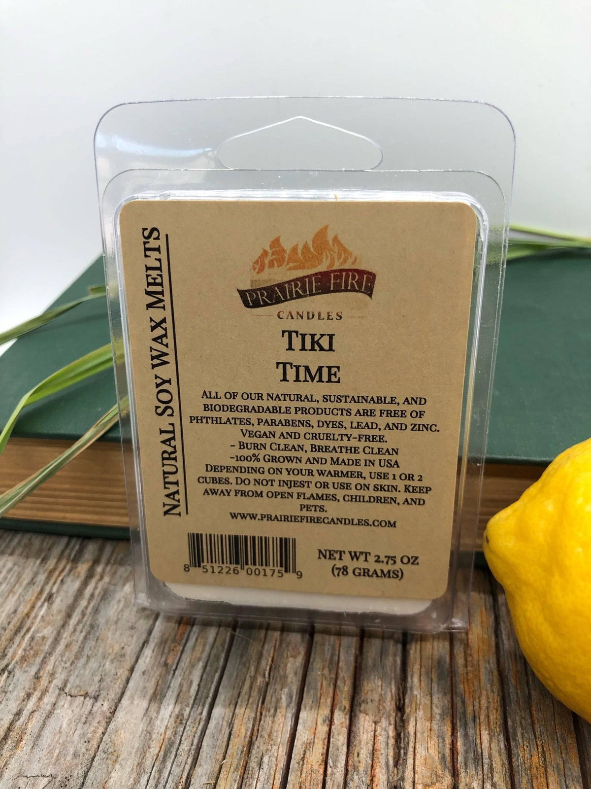 PRAIRIE FIRE Soy Wax Melts | Wax Cubes | Wickless Candles | Small Batch | Vegan