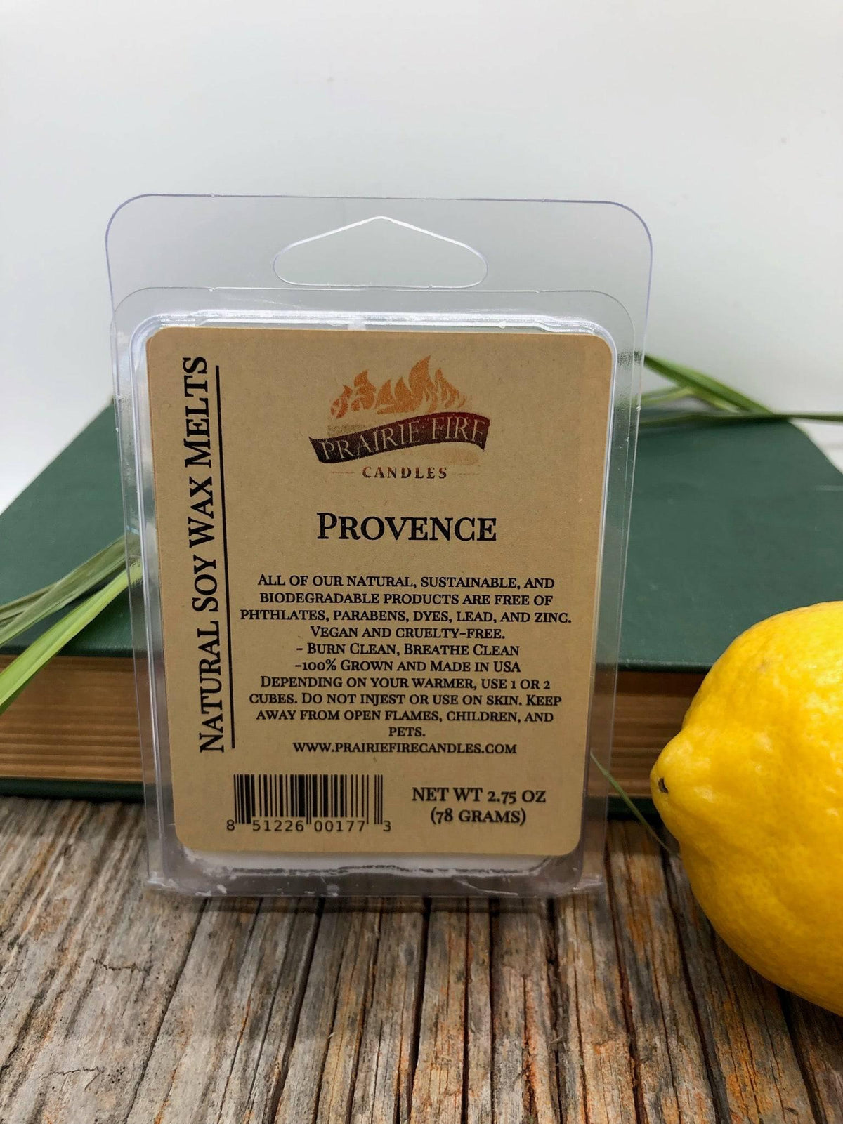 PRAIRIE FIRE Soy Wax Melts | Wax Cubes | Wickless Candles | Small Batch | Vegan