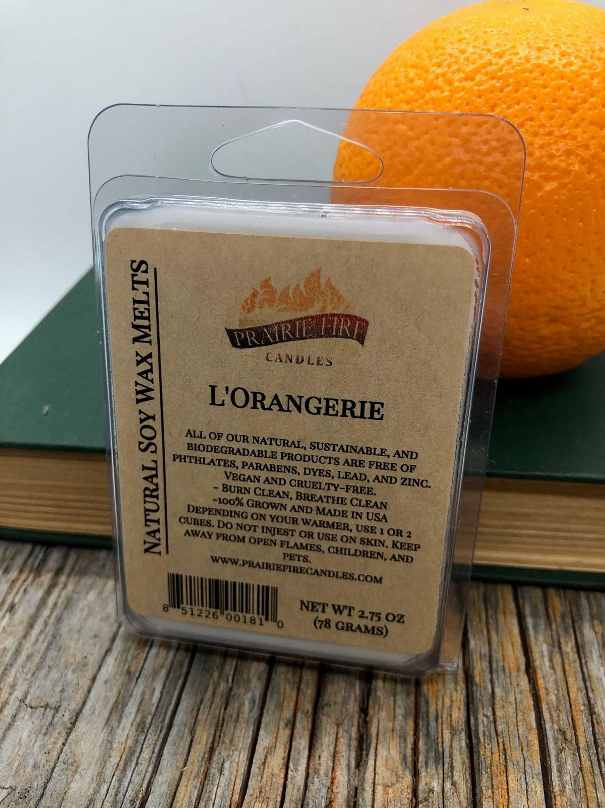 PRAIRIE FIRE Soy Wax Melts | Wax Cubes | Wickless Candles | Small Batch | Vegan