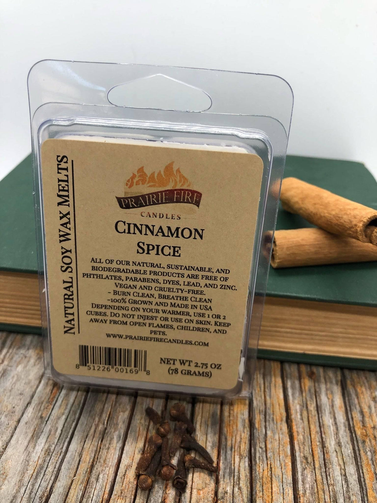 PRAIRIE FIRE Soy Wax Melts | Wax Cubes | Wickless Candles | Small Batch | Vegan
