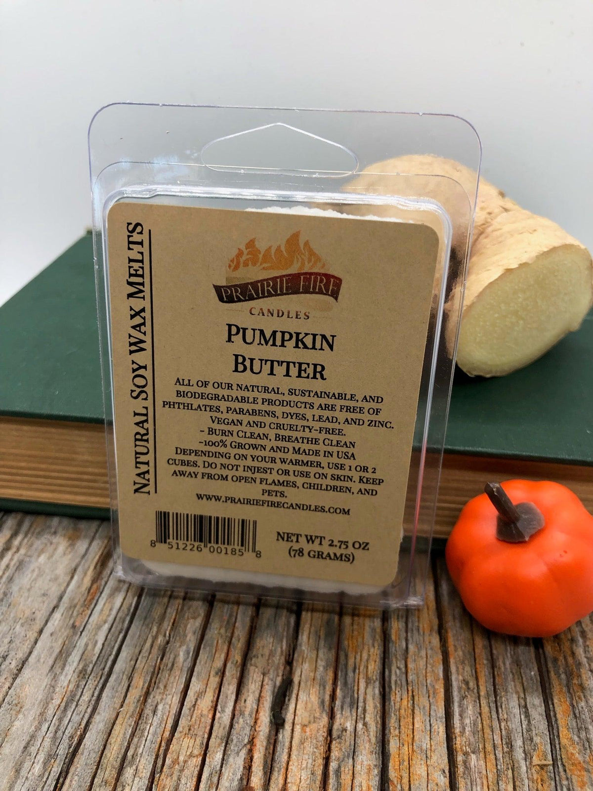 PRAIRIE FIRE Soy Wax Melts | Wax Cubes | Wickless Candles | Small Batch | Vegan