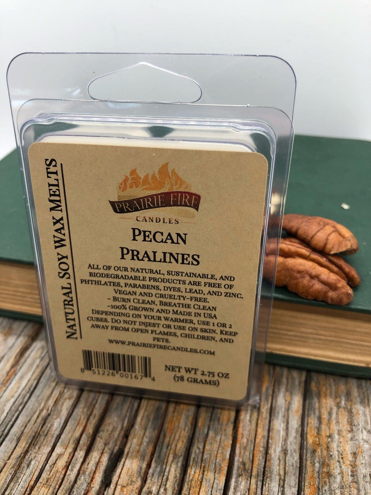 PRAIRIE FIRE Soy Wax Melts | Wax Cubes | Wickless Candles | Small Batch | Vegan