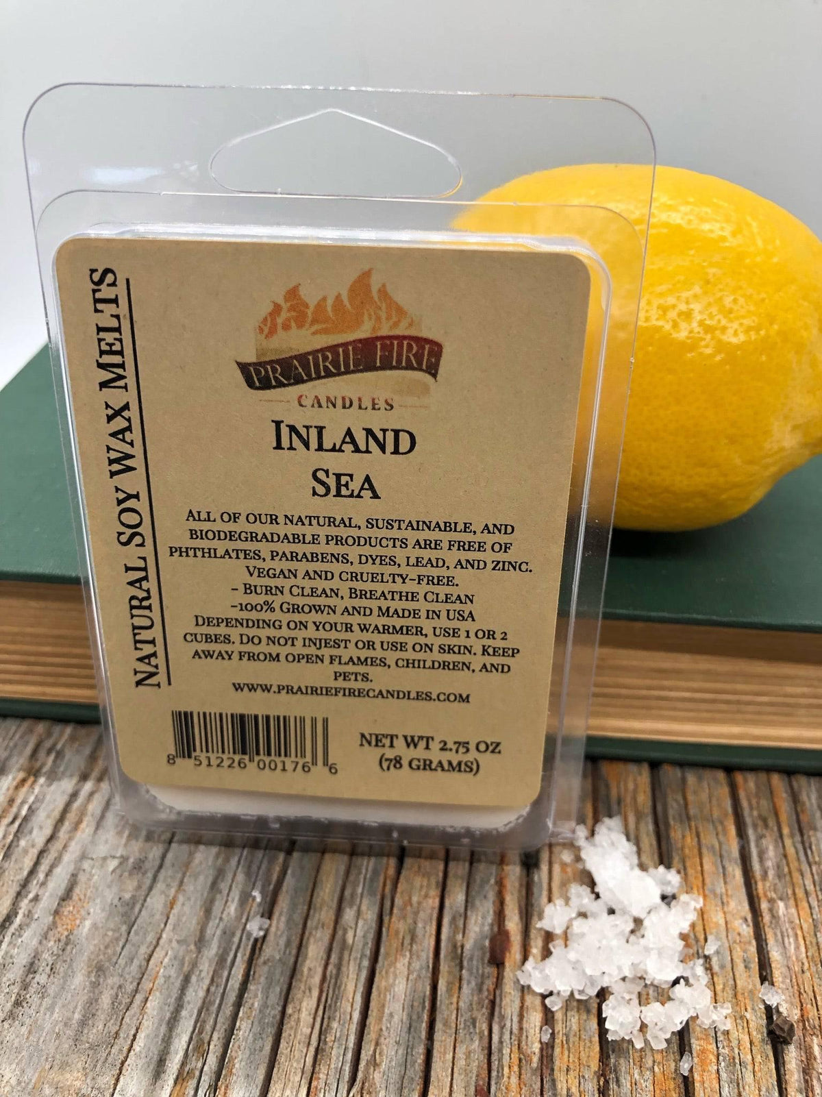 PRAIRIE FIRE Soy Wax Melts | Wax Cubes | Wickless Candles | Small Batch | Vegan