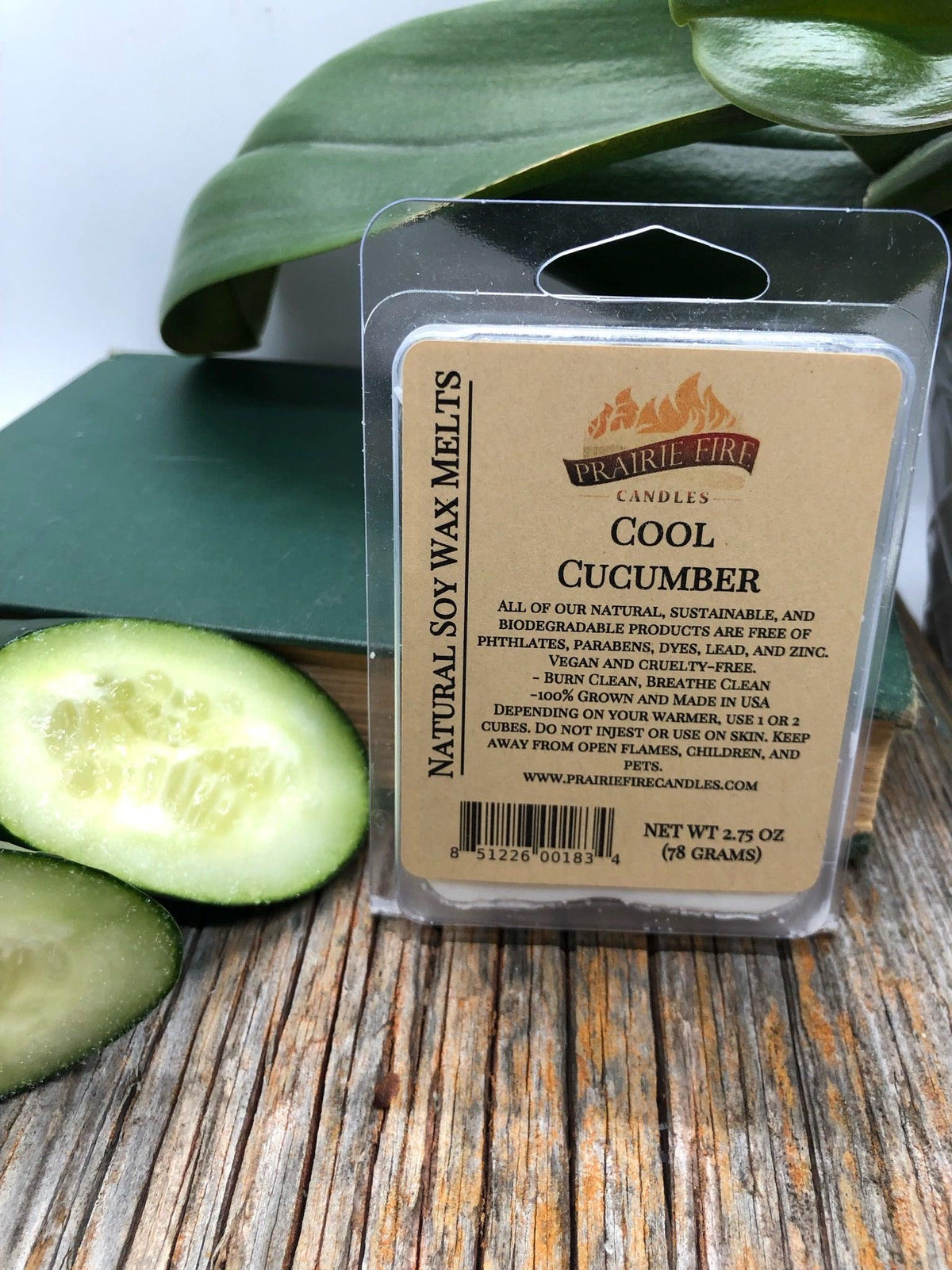 PRAIRIE FIRE Soy Wax Melts | Wax Cubes | Wickless Candles | Small Batch | Vegan