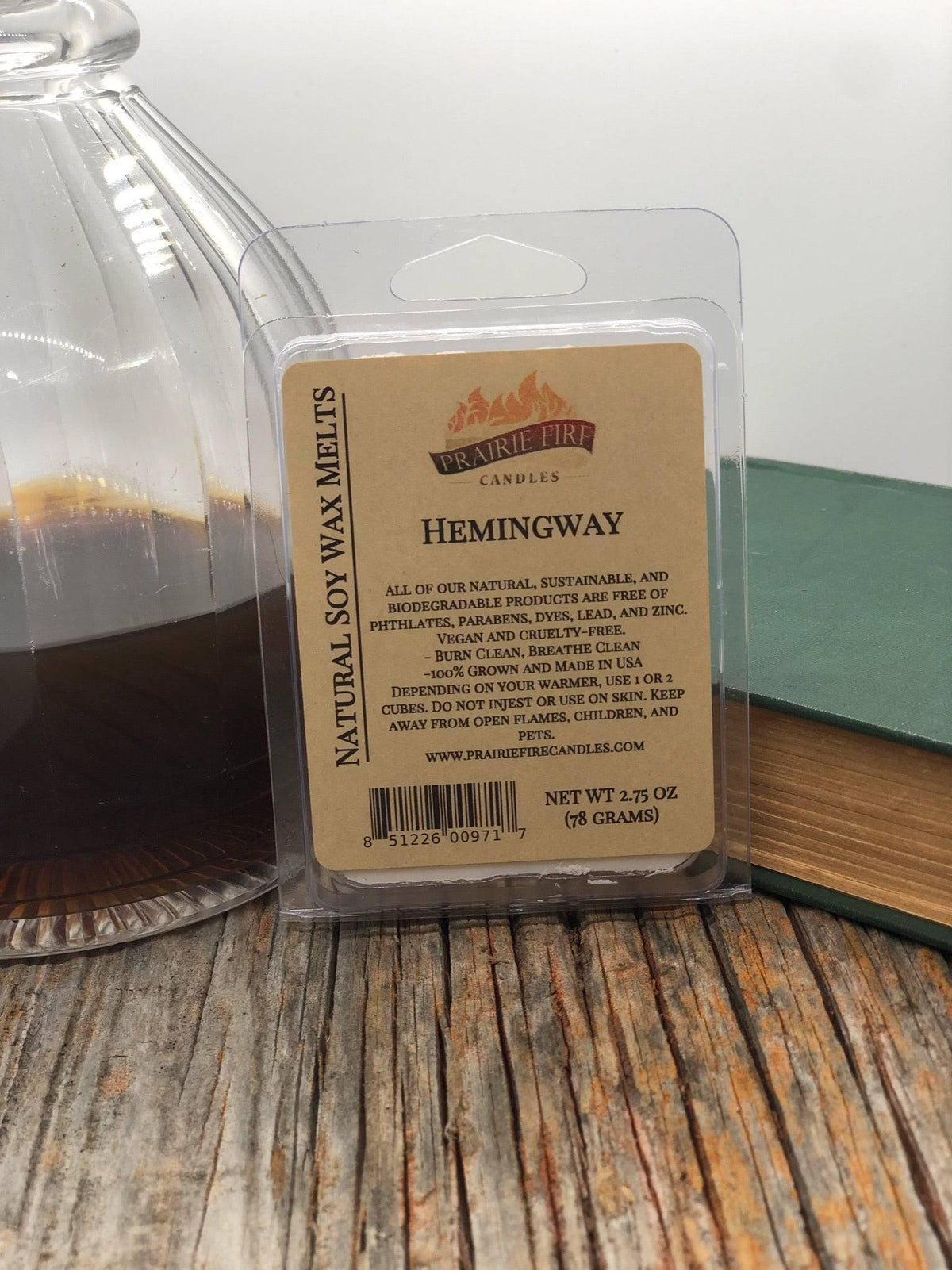 PRAIRIE FIRE Soy Wax Melts | Wax Cubes | Wickless Candles | Small Batch | Vegan