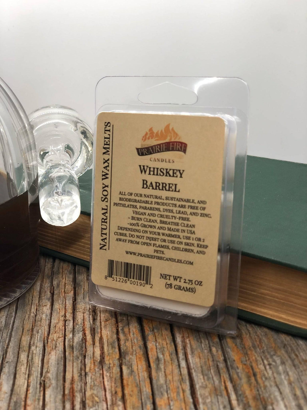 PRAIRIE FIRE Soy Wax Melts | Wax Cubes | Wickless Candles | Small Batch | Vegan