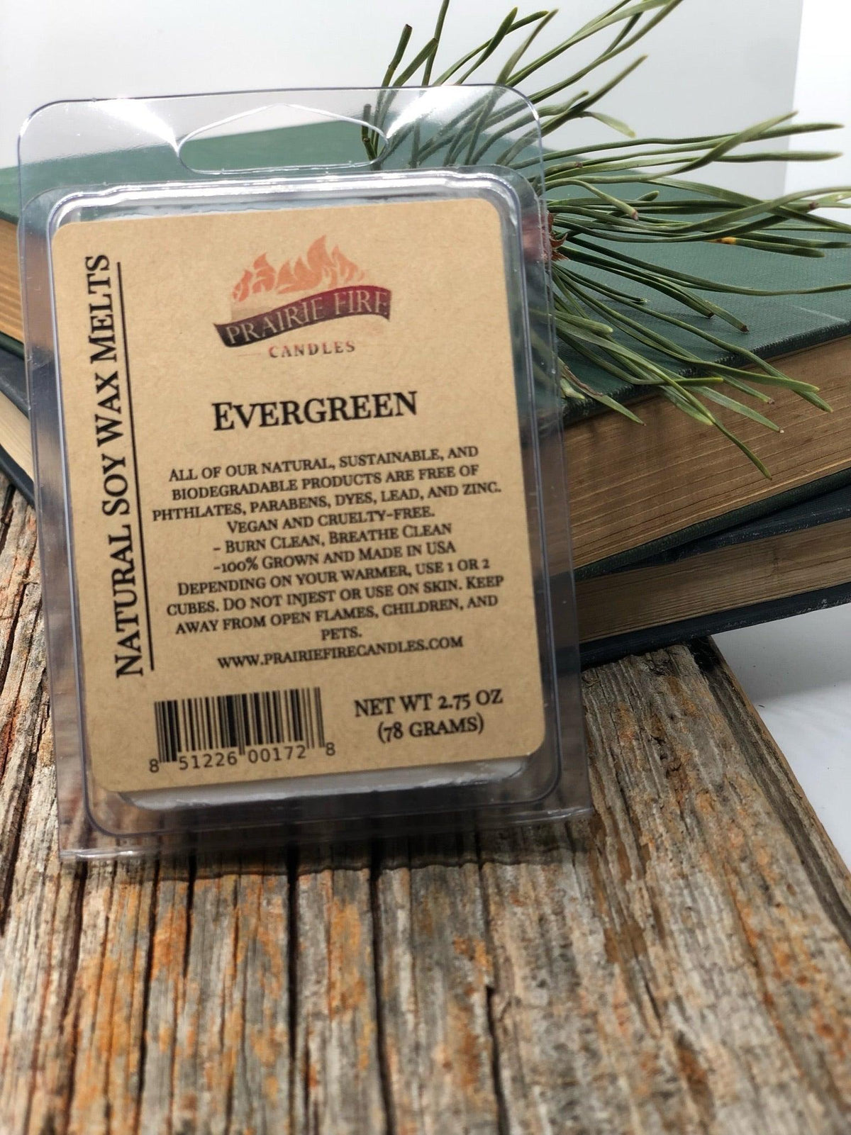 PRAIRIE FIRE Soy Wax Melts | Wax Cubes | Wickless Candles | Small Batch | Vegan
