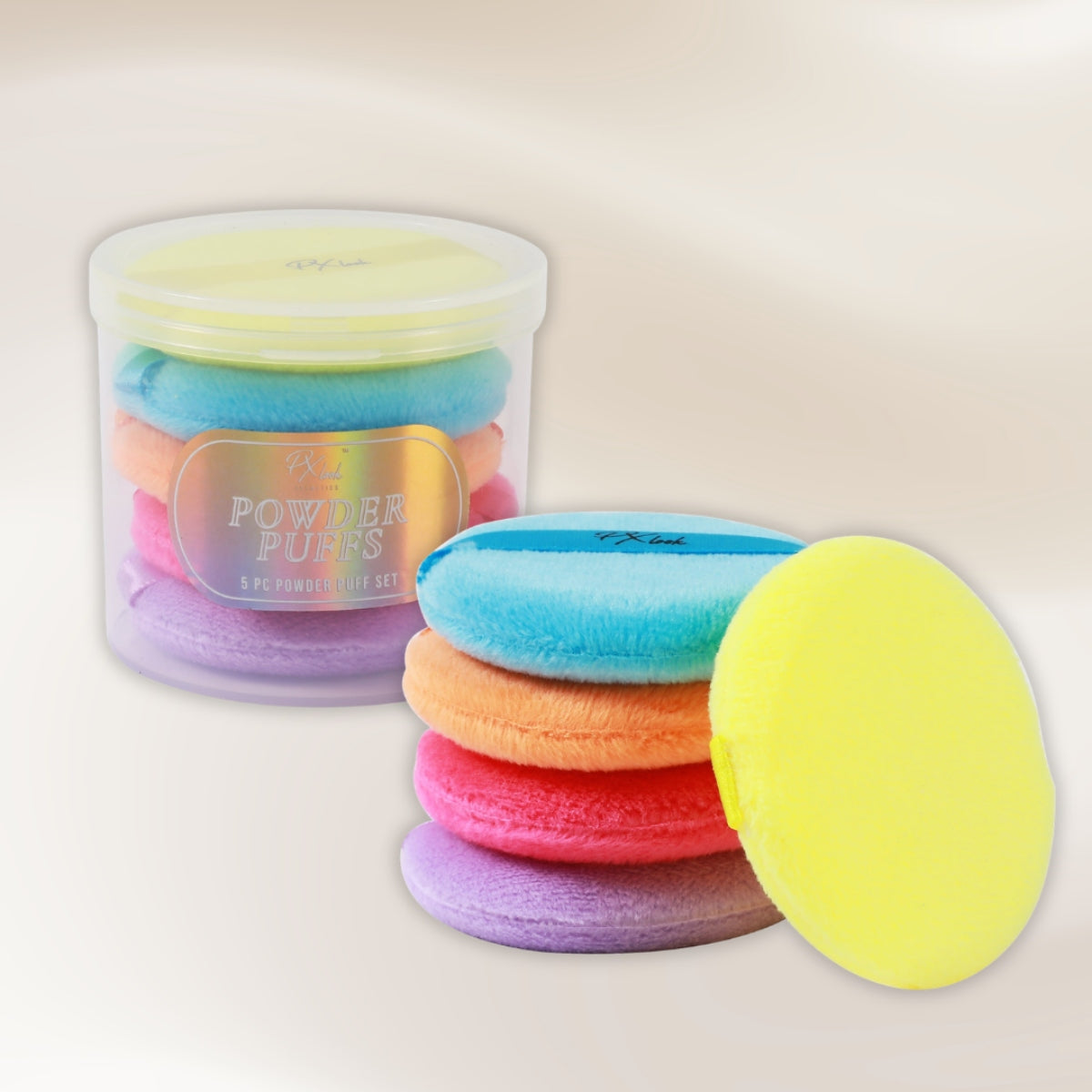 PROLUX PxLook 5pc Powder Puff Set