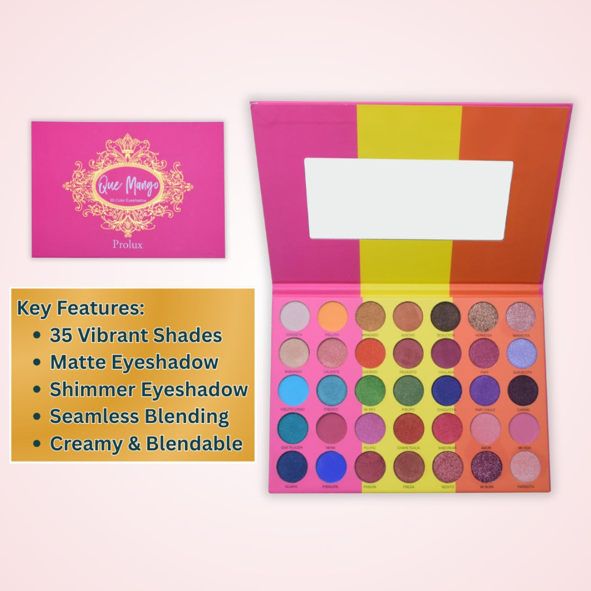PROLUX Que Mango Eyeshadow Palette