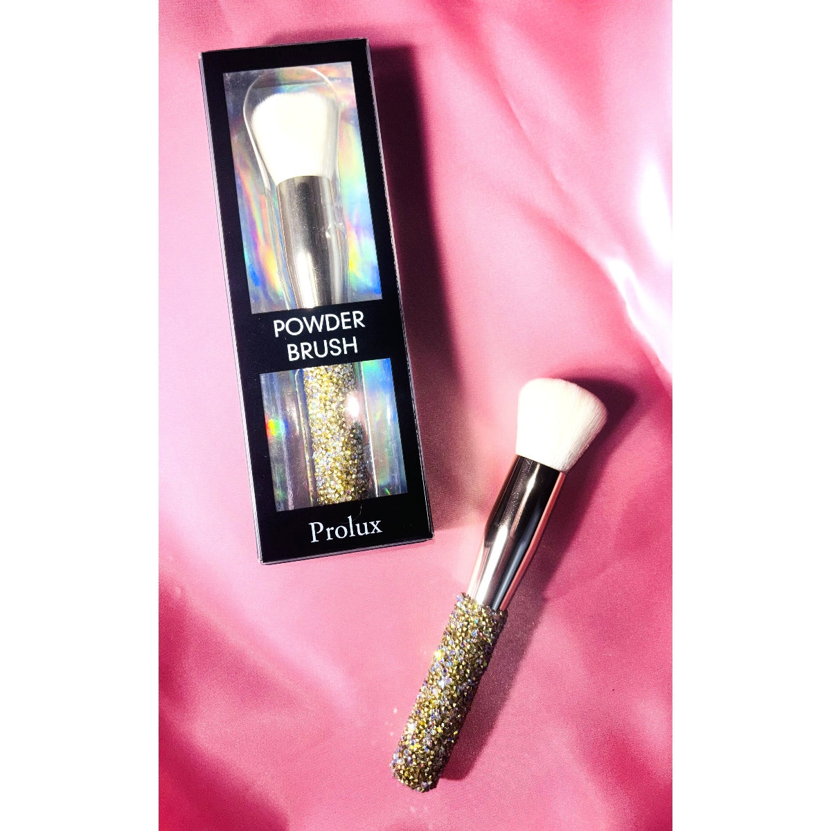 PROLUX Glitter Handled Powder Brush