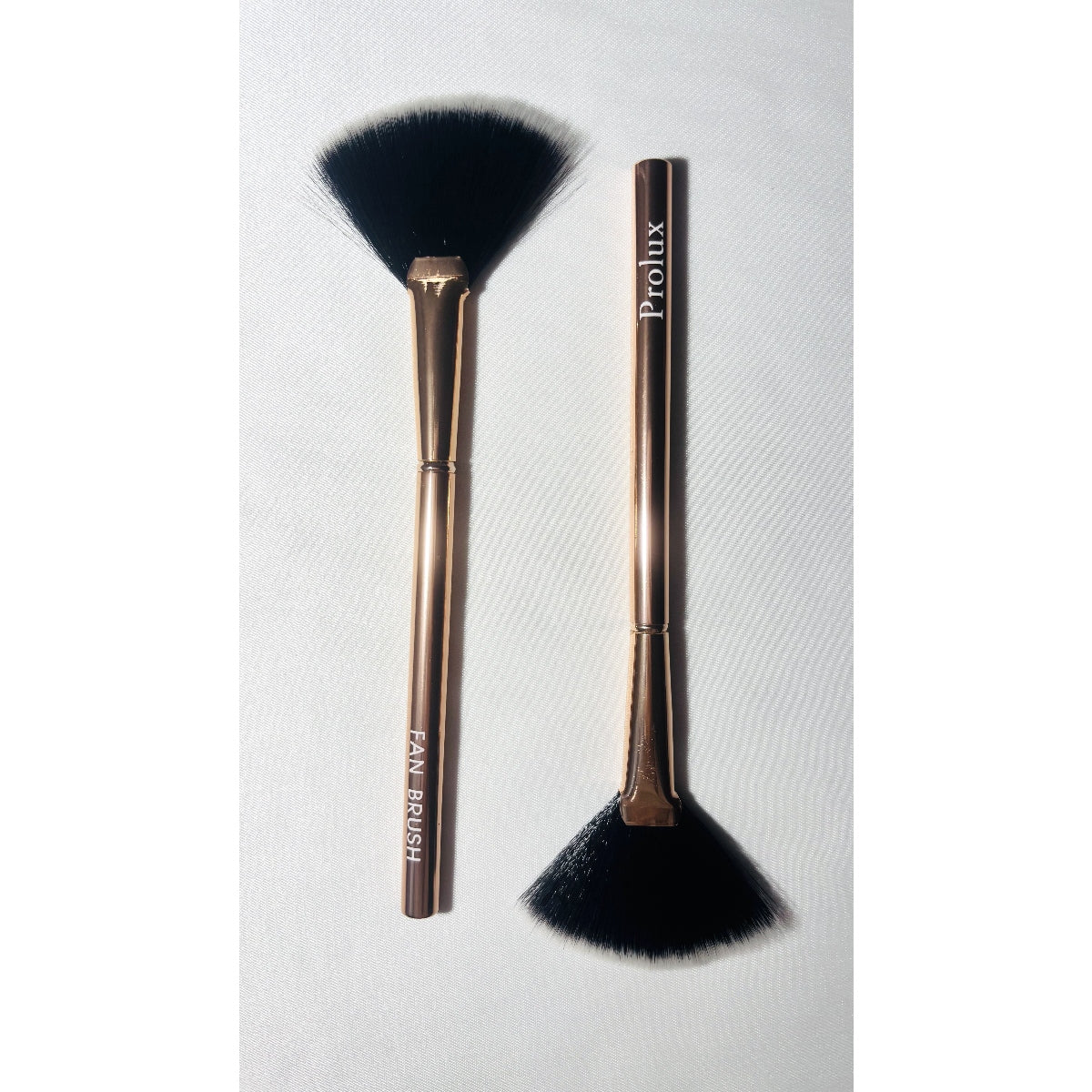 PROLUX Rose Gold Fan Brush
