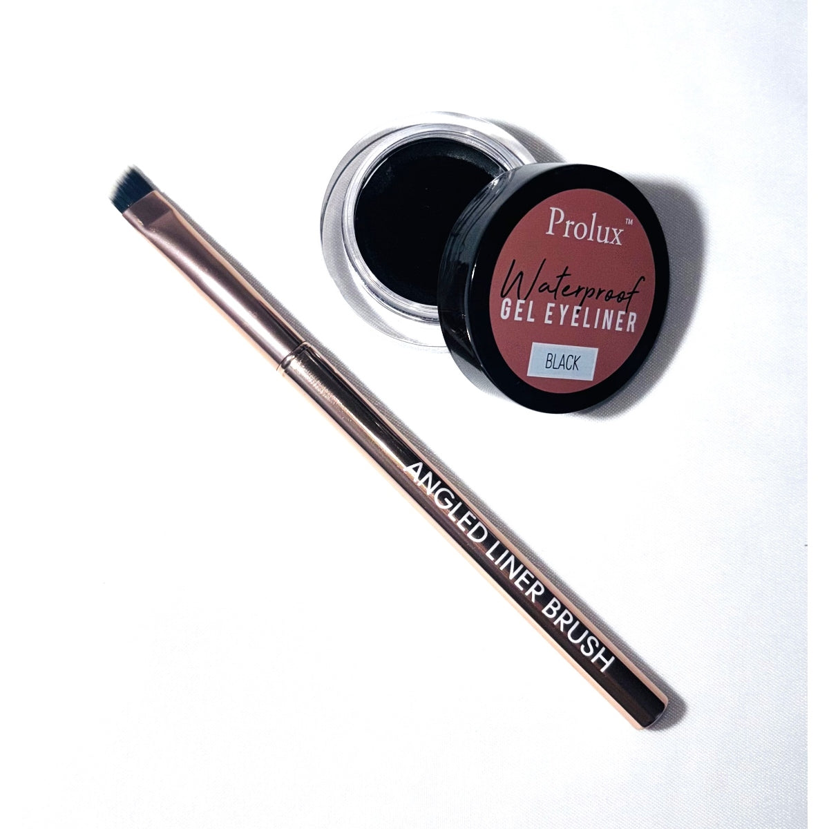PROLUX Rose Gold Angled Liner Brush