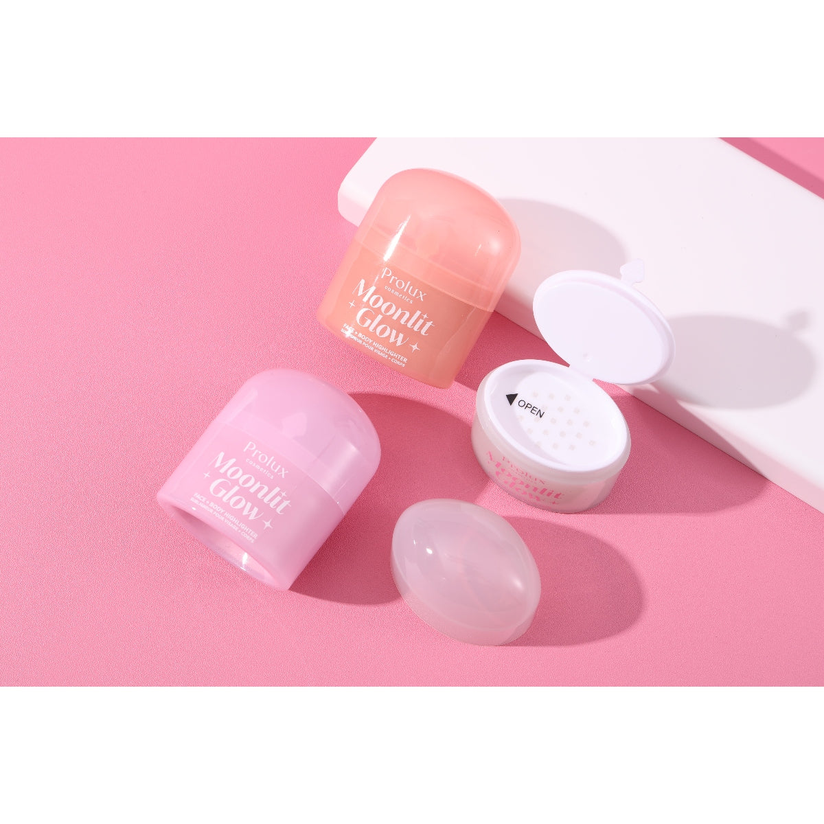 Moonlit Glow: Face & Body Highlighter