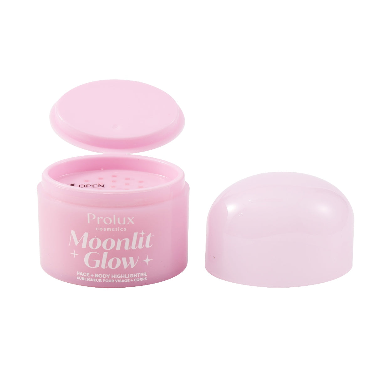 Moonlit Glow: Face & Body Highlighter