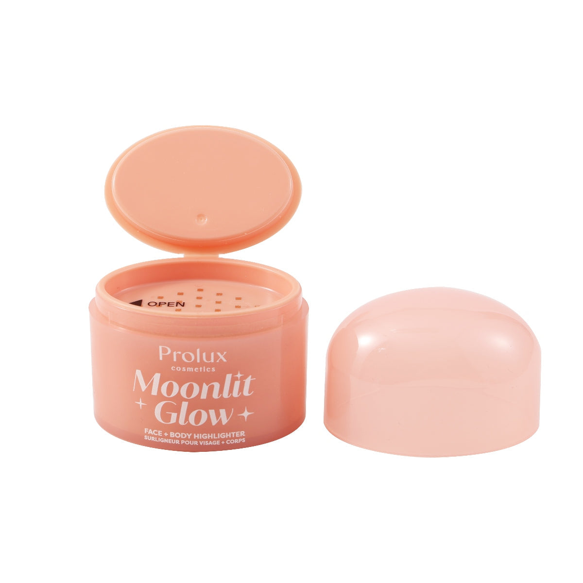 Moonlit Glow: Face & Body Highlighter