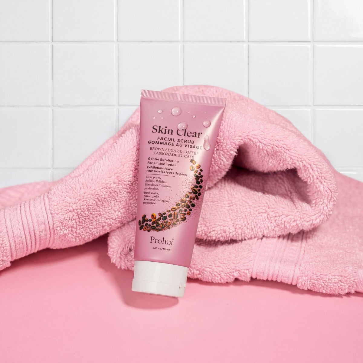 PROLUX Skin Clear: Facial Scrub Brown Sugar & Coffee