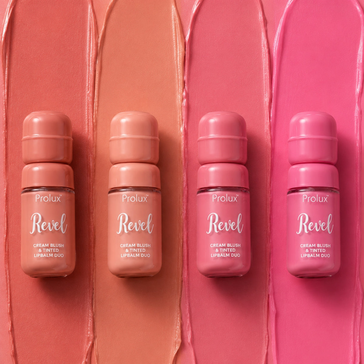 PROLUX Revel Cream Blush & Tinted Lip Balm Duo