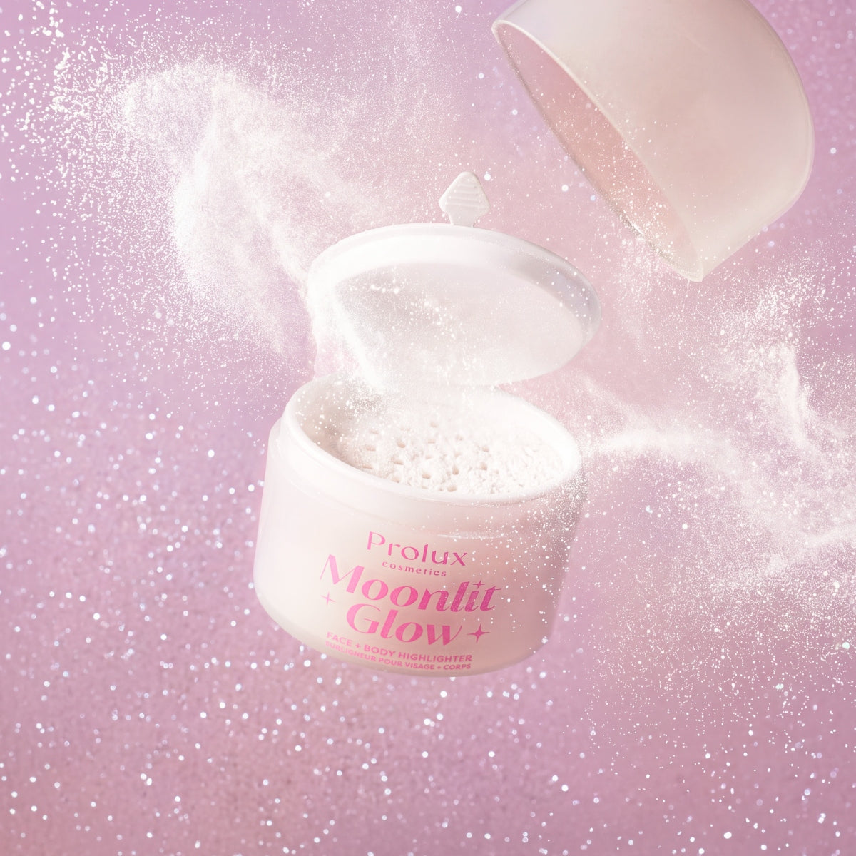 Moonlit Glow: Face & Body Highlighter