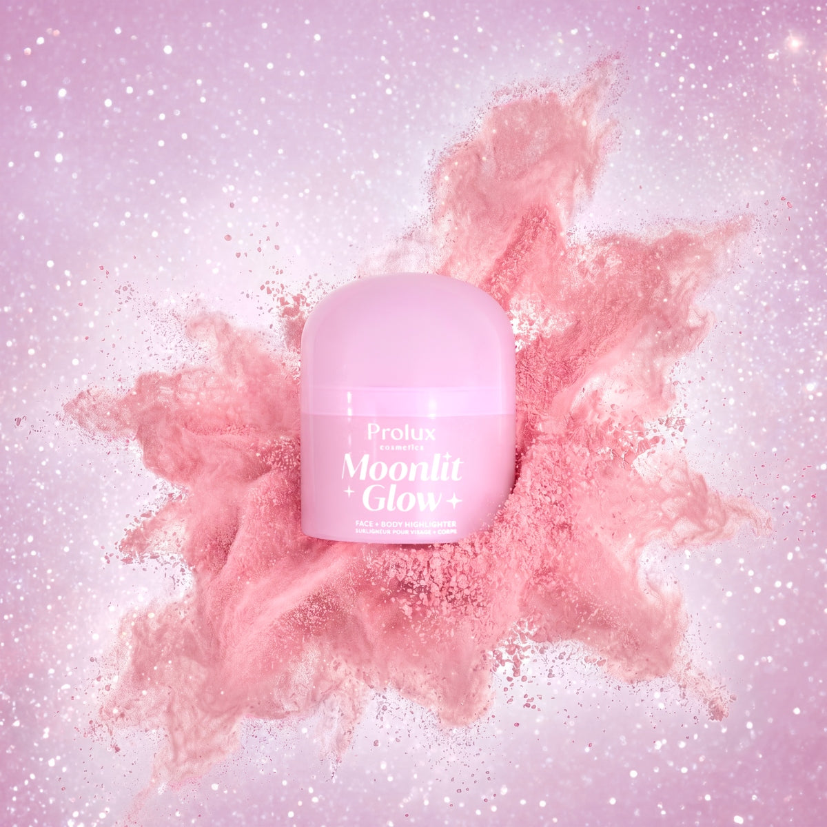 Moonlit Glow: Face & Body Highlighter