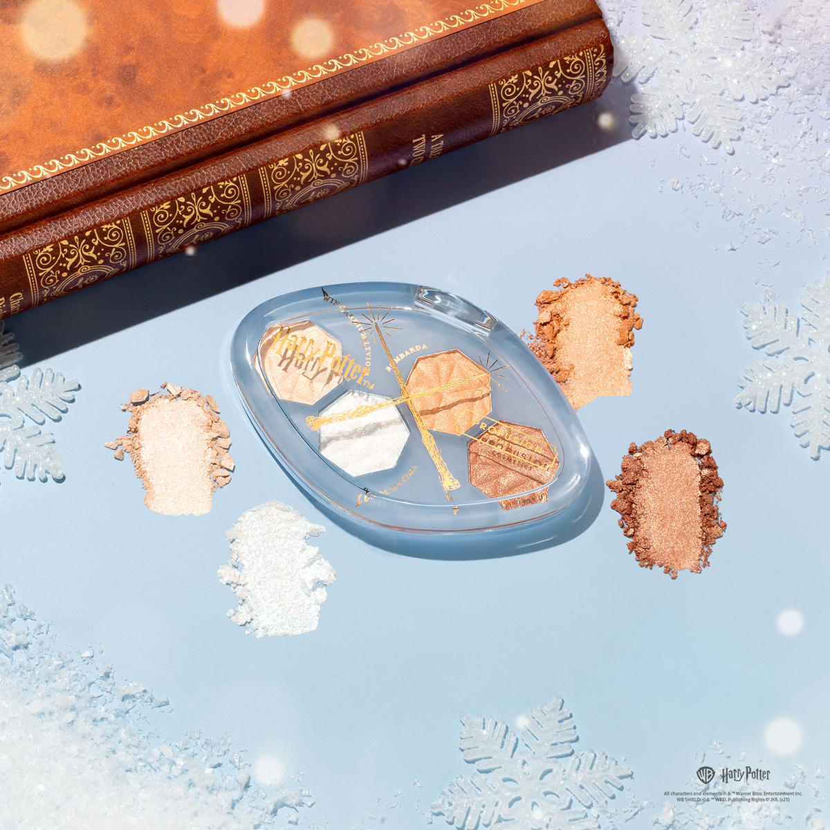 PROFUSION Harry Potter Holiday | Magical Charms Illuminating Highlighter Quad