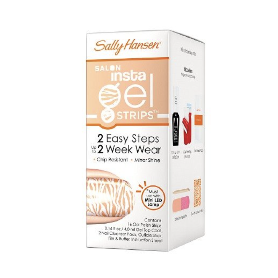 SALLY HANSEN Pro Salon Insta-Gel Strips Manicure (Combo Kit Set) - VIAI BEAUTY